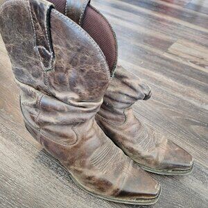 Durango Women’s 10” Brown Western Cowboy Boots Size 8.5